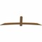 Ekena Millwork Bellingham Timber Gable Bracket, Western Red Cedar, 96"W x 28"H x 1 1/2"D x 5 1/2"F, 7/12 Pitch GBW096X28X0206BEL00SWR - alternate 5
